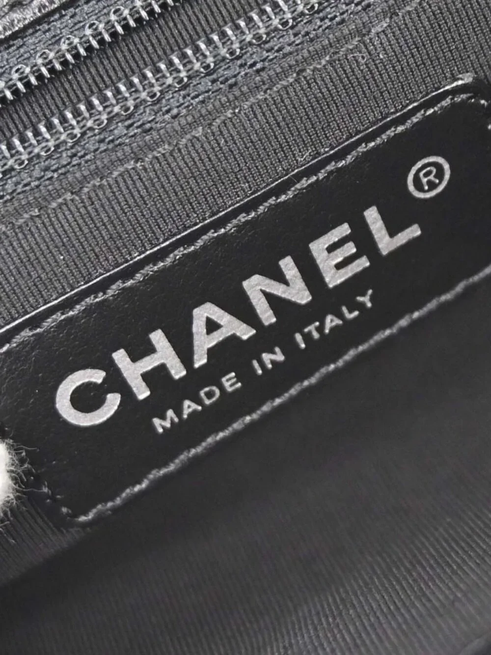 Chanel Black Yellow Canvas Camellia No.5 CC Handbag 168396